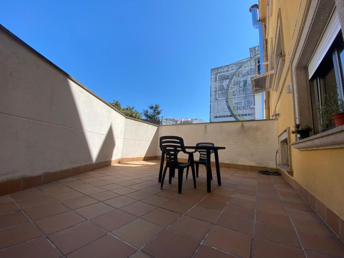 Apartamento A 5 Min Caminando De La Playa Sta. Cristina, Oleiros Dış mekan fotoğraf