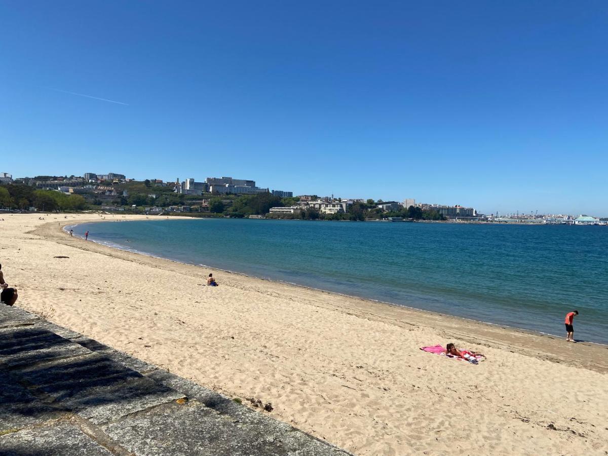 Apartamento A 5 Min Caminando De La Playa Sta. Cristina, Oleiros Dış mekan fotoğraf